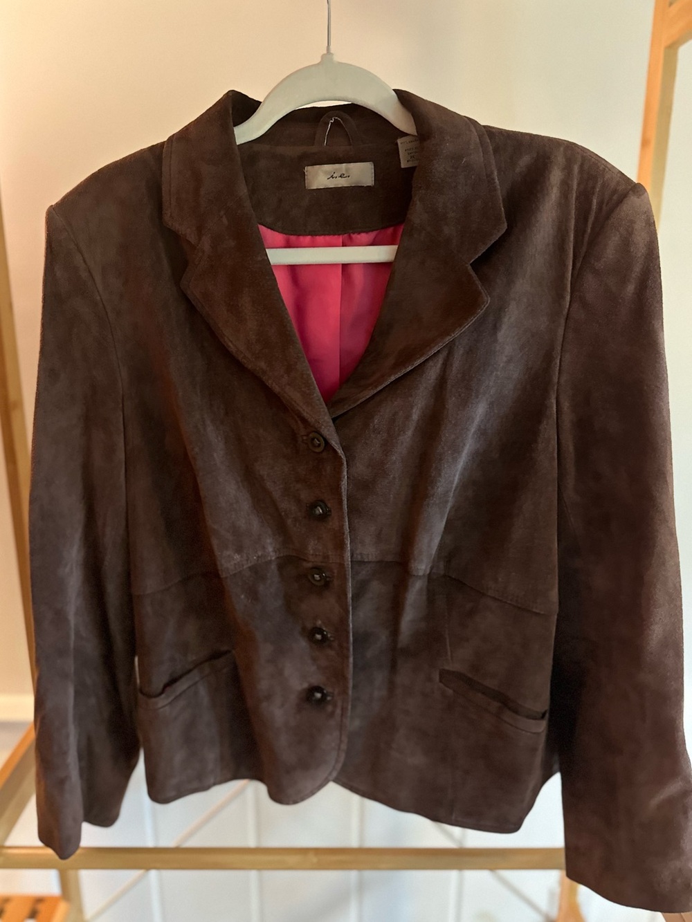 Chocolate Brown Leather Jacket